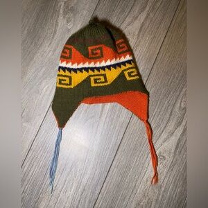 EUC Like New Alpaca Wool Reversible Hat from South America